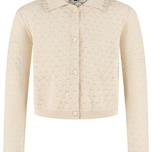 Emporio Armani Kids Beige Knit Sweater